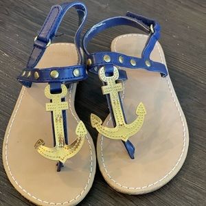 GUC Gymboree Anchor Sandals/Shoes, size 9